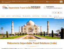 Tablet Screenshot of india-tourismpackages.com